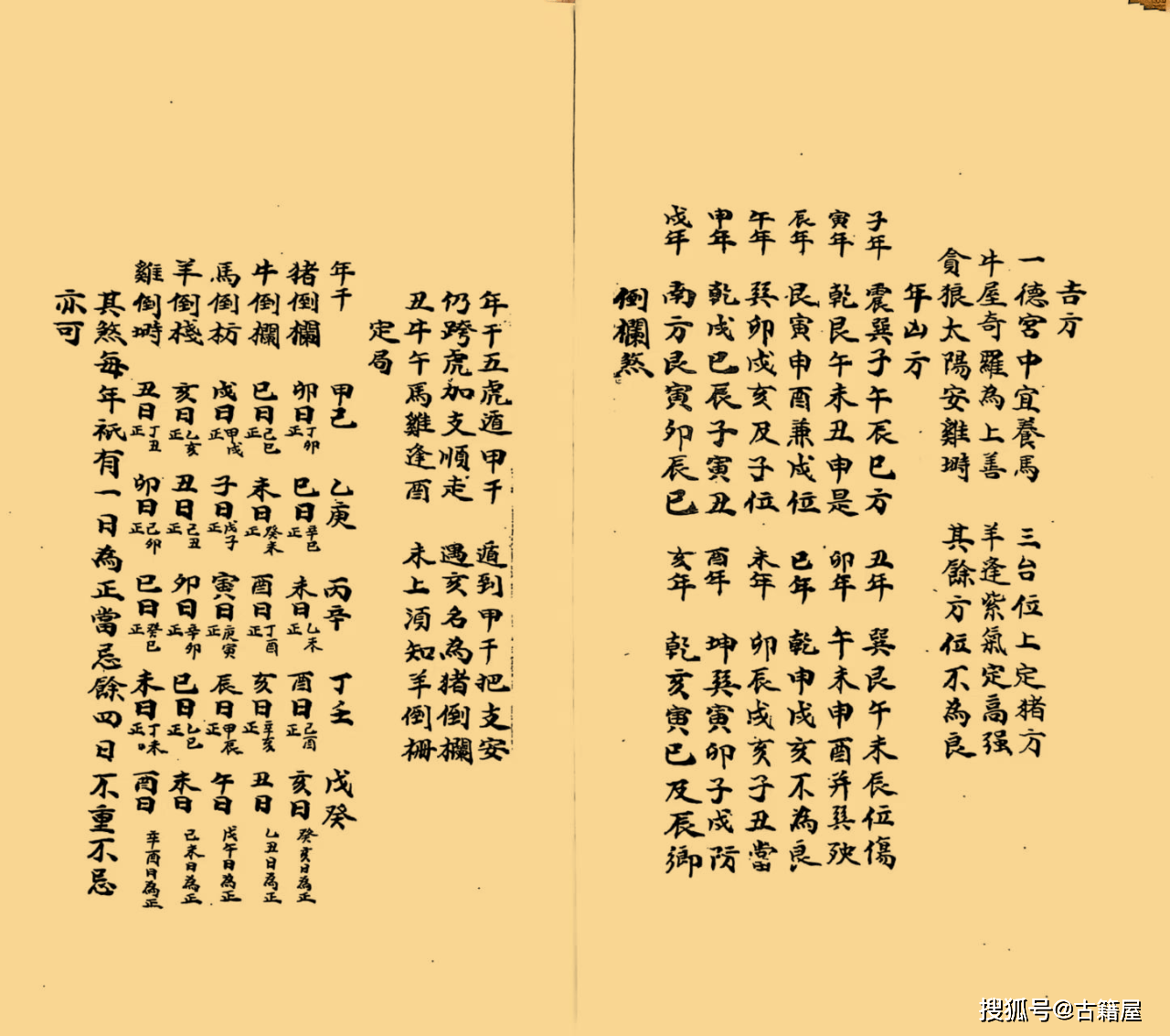 世界杯竞猜-择日古籍《选择秘录 诹吉便览、宝镜图、八门九星阴阳二遁》