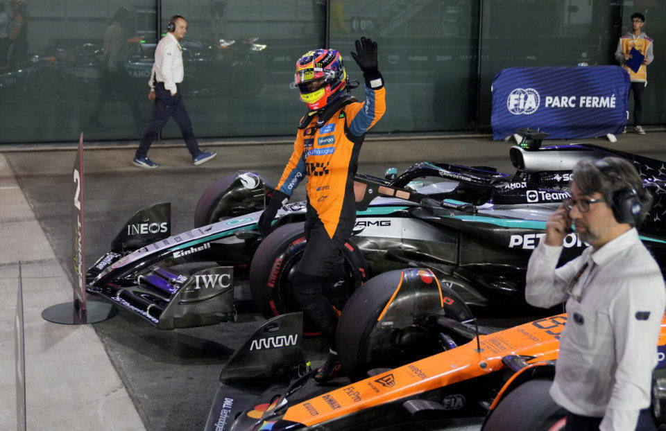 世界杯-F1卡塔尔站：大反弹！皮亚斯特里破纪录夺杆，角田裕毅首次击败维斯塔潘